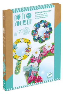 Image de Jeu créatif DIY Miroirs fleuris, Djeco