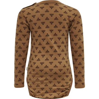 Produktbild von Hummel hmlBAMBO BODY L/S - GLAZED GINGER, Größe:80