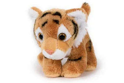 Produktbild von Plüschtier Tiger braun, 13cm, Stofftier Kuscheltier Raubkatze Softplüsch