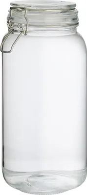 Produktbild von 6 x Drahtbügelglas mit Dichtungsring 2000ml