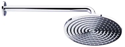Image de Douche de tête Hansgrohe Raindance S, 240 mm, 1 jet, technologie EcoSmart, avec bras de douche de 39 cm, finition chromée