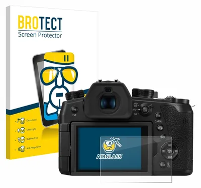 Produktbild von BROTECT Schutzglas für Panasonic Lumix DMC-FZ1000 II Schutzfolie Panzer Folie Glas Display Schutz klar