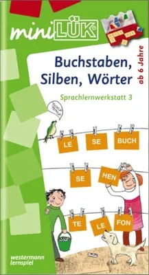 Productafbeelding van miniLÜK Buchstaben, Silben, Wörter