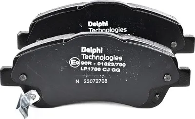 Produktbild von DELPHI Bremsbeläge Satz Vorne Bremsklötze für TOYOTA AVENSIS Kombi (T25) LP1786