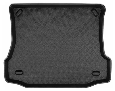 Productafbeelding van Rubberen kofferbakmat voor Ford Focus MK1 1998-2005 (sedan) – zwart, op maat