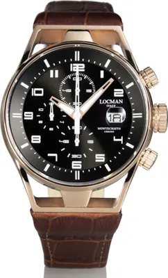 Produktbild von Locman - 0542R01S-RRBKWHPN - Armbanduhr - Herren - Quarz - Montecristo