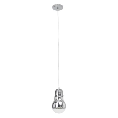 Produktbild von Brilliant Bulby E27 PE Pendelleuchte, 1-flammig chrom/transparent 17370/15