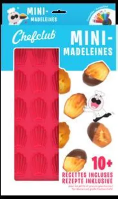Image de CHEFCLUB Moule à pâtisserie Mini-Madeleines