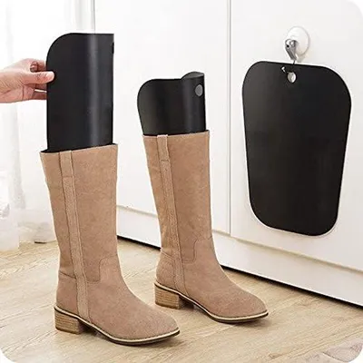 Produktbild von Famanu Bootstretcher - 3 Paar Schuhspanner aus Kunststoff - Hochwertige Laarsonderstützung