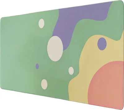 Produktbild von Pasteloptik Schreibtischunterlage 69x31cm XXL Mauspad - Stilvoll und Funktional