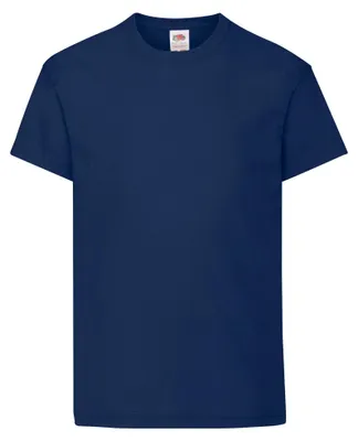 Produktbild von Fruit of the Loom Kids Original T-Shirt Farbe: navy Größe: 164