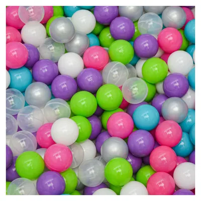 Produktbild von 350 Bunte Bälle für Bällebad - 5,5cm Bällebad Bälle Kinder Spielbälle Bällepool