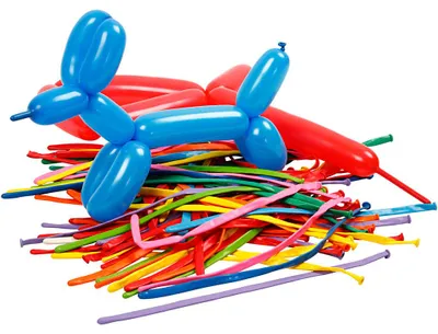 Produktbild von Luftballons, Formbar, L 152 cm, 100 Stk/ 1 Pck [HOB-59106]
