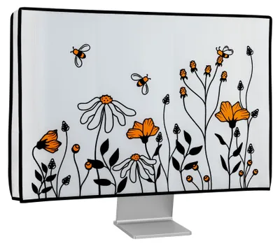 Produktbild von kwmobile 20-22" Monitor Hülle - PC Bildschirm Schutzhülle für 20-22" Monitor - Computer Cover Case