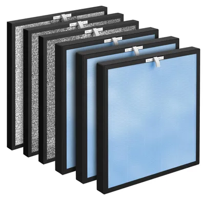 Produktbild von 3 Packungen HSP001 Filter-Ersatz, kompatibel mit HSP001 Luftreiniger mit Aktivko