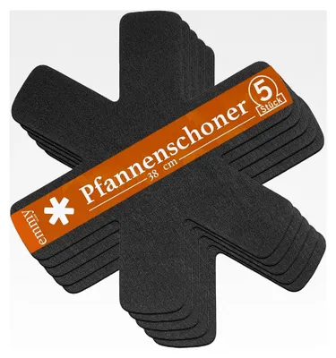 Produktbild von Pfannenschoner - Filzschutz für Töpfe, 5 Stück, 38 cm, extra dick