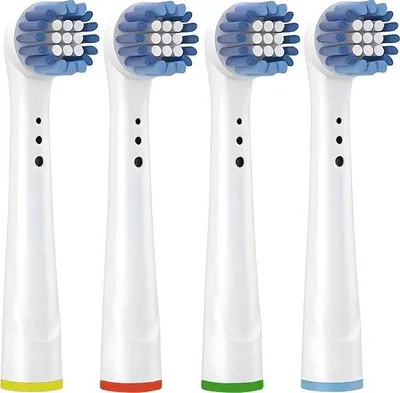 Productafbeelding van 4x Opzetborstel Precision Clean EB20 - geschikt voor Oral-B
