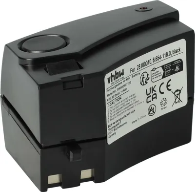 Produktbild von vhbw Akku Ersatz für Kärcher 4.070-696.0, 1.258-505.0, 4.070-763.0, 6.654-118.0, 2.810-001.0 für Staubsauger Schwarz (3000 mAh, 4,8 V, NiMH)