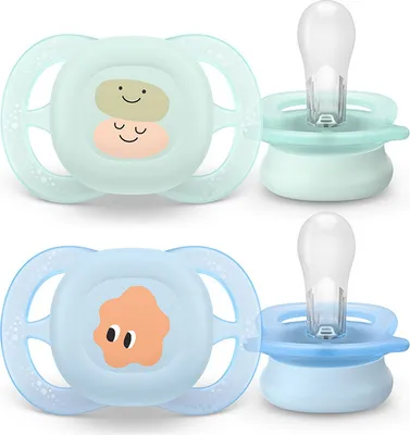 Produktbild von Philips Avent Ultra Start Schnuller 2 Einheiten Blau  Blau One Size