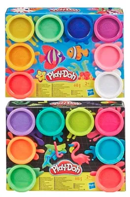 Produktbild von Play-Doh E5044EU5, 2 Jahr(e), Gemischte Farben, 8 Stück(e)