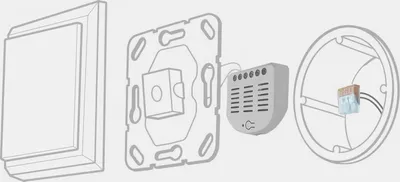 Immagine prodotto di LUPUS-Electronics LUPUSEC Relè a 1 canale con ripetitore ZigBee