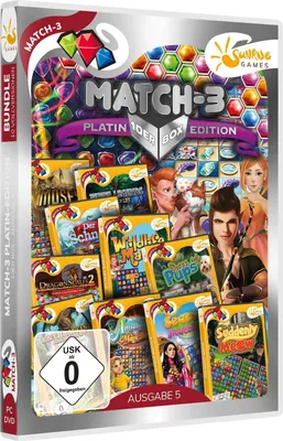 Produktbild von Match-3 10er Box Platin Edition Volume 05, PC