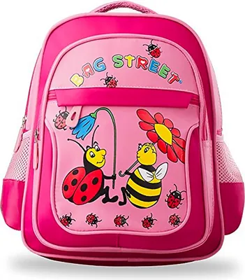Obrázek produktu pro Taška Street syntetický batoh dětská sportovní taška růžová 35x16x26 cm OTJ611P