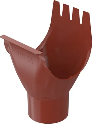 Produktbild von BRYZA Rinnenkessel verzinkt Ø 150/100 mm, Ziegelrot RAL 8004