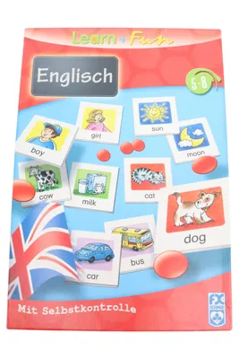 Produktbild von LEARN + FUN ENGLISCH mit SELBSTKONTROLLE (5 - 8 Jahre)