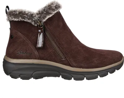 Image de Skechers Femmes Bottines doublées à chaud marron