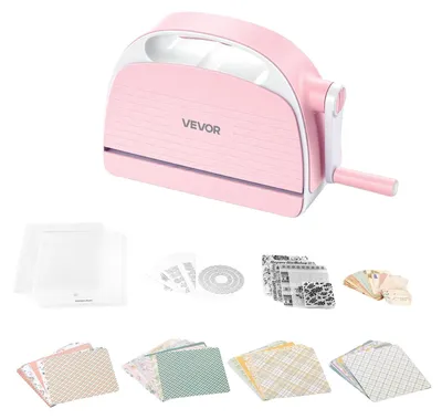 Produktbild von VEVOR Manuelle Stanz- und Prägemaschine 22,9 cm Öffnung für Kunsthandwerk Scrapbooking