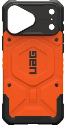 Productafbeelding van Telefoonschaal voor iPhone 18 Pro Max / 17 Pro Max, UAG Pathfinder met MagSafe, oranje met zwarte accenten