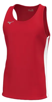 Produktbild von Mizuno Herren TEAM MZNRB Singlet Tanktop - U2EAB566, Farbe:Rot, Textil:XXL