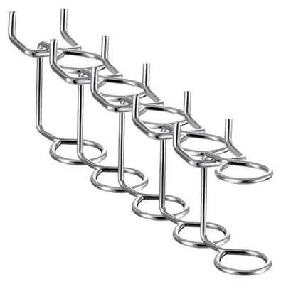 Produktbild von 5 Stück Metall Schraubendreherhalter für Lochwand Werkzeughalterung mit einfachem Aufhängen für Werkstatt und Garage