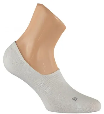 Obrázok produktu pre Bambusové ponožky Sneaker No Show – biele – 43-46