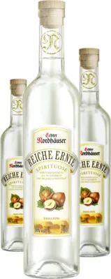 Produktbild von 3 x Nordbrand Echter Nordhäuser Reiche Ernte Haselnuss