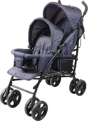 Immagine prodotto di Passeggino doppio, passeggino per fratelli, 6-36 mesi sedile anteriore (max 15 kg), 0-36 mesi sedile posteriore (max 15 kg), completamente reclinabile