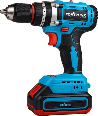 Obrázok produktu pre Powerlink by Extralink akumulátorový skrutkovač 20 V, 10 mm, 2×1,5 Ah