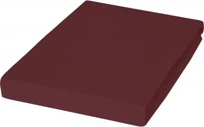 Produktbild von Janine JERSEY Spannbetttuch- 200 X 200 burgund