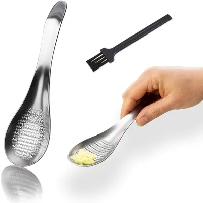 Edelstahl Ingwerreibe Löffel – 17 cm, spülmaschinengeeignet