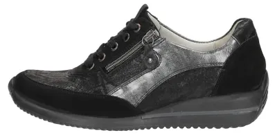 Productafbeelding van Waldläufer Himona Veterschoenen Laag - Zwart - Maat 39