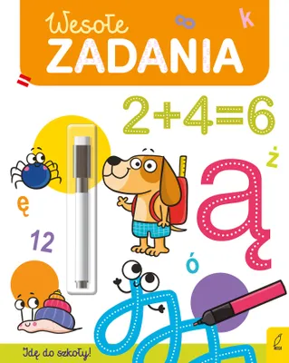 Immagine prodotto di Wesołe zadania. Flamaster suchościeralny. Wesoła nauka