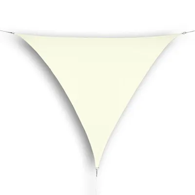 Produktbild von hanSe® Marken Sonnensegel Dreieck 3x3x3 m Creme