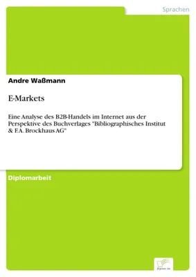 Produktbild von E-Markets