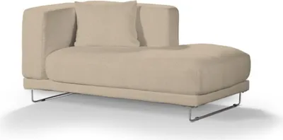 Produktbild von Dekoria Tylösand Recamiere rechts Sofabezug, beige, Bezug für Recamiere Tylösand rechts