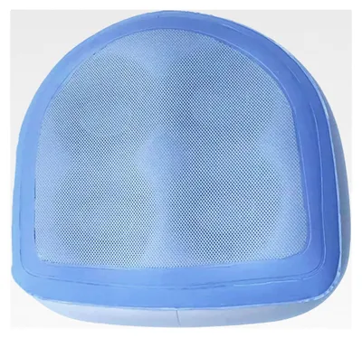 Produktbild von Aufblasbare Sitzerhöhung für Whirlpools, wasserdichter PVC-Whirlpool mit Netz, 18,5 x 14,6 x 5,9 rutschfeste Sitze mit 4 Saugnäpfen für Pools