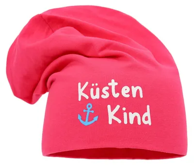 Produktbild von Leoberg Kinder Beanie Mütze Mädchen Jungen - Uni Kinderbeanie in 103107-Pink-43