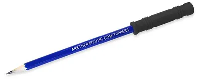 Image de Ark Therapeutics : embout de crayon à mâcher noir, jouet sensoriel