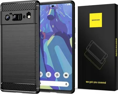 Obrázok produktu pre Puzdro na telefón SPACECASE Carbon pre Google Pixel 6A čierne