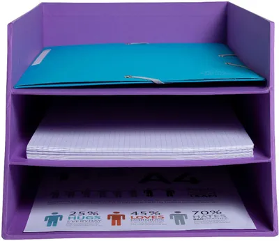 Produktbild von Exacompta 13458D, Karton, Violett, A4+, 1500 Blätter, 190 x 350 x 290 mm, 290 mm